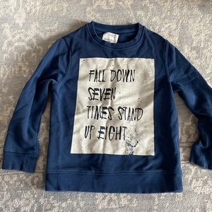 Zara boys sweatshirt in size 7
